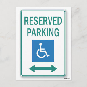 Grappig slecht parkeerbiljet briefkaart