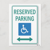 Grappig slecht parkeerbiljet briefkaart (Voorkant)