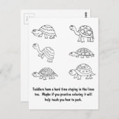 Grappig slecht parkeerbiljet briefkaart (Voorkant / Achterkant)