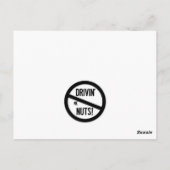 Grappig slecht parkeerbiljet briefkaart (Achterkant)