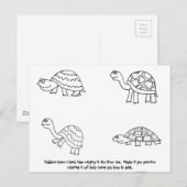 Grappig slecht parkeerbiljet briefkaart (Voorkant / Achterkant)