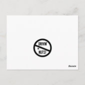 Grappig slecht parkeerbiljet briefkaart (Achterkant)