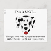 Grappig slecht parkeerbiljet briefkaart (Voorkant)