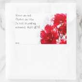 Grappig slecht parkeerbiljet rechthoekige sticker (Tas)