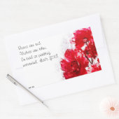 Grappig slecht parkeerbiljet rechthoekige sticker (Envelop)