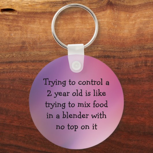 Grappig Sleutelhanger over Kinderen (Voorkant)