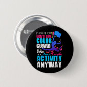 Grappig Slimme Mensen Kleur Garde Citaat Geschenk Ronde Button 5,7 Cm (Voorkant /achterkant)