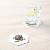 Grappig Sloth Hiking Team we komen er wel als we e Kartonnen Onderzetters (Insitu)