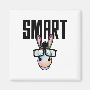Grappig Smart Donkey Paardrijden Lover Gift Voor Magneet