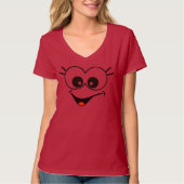 Grappig Smiley Face T-shirt (Voorkant)