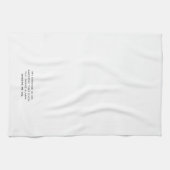 Grappig: "Smoke Alarm Cheers" Thee keukenhanddoek (Horizontaal)