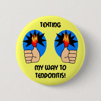 Grappig sms ronde button 5,7 cm