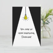 Grappig Snarky, JE BENT ZO KNAPPE Custom Valentijn Feestdagenkaart (Staand voorkant)