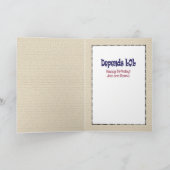 Grappig snarky sassy voor hem op hoge leeftijd ver kaart (Binnen)