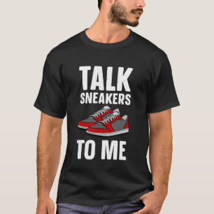 Grappig sneakerontwerp voor mannen vrouwen schoen t-shirt