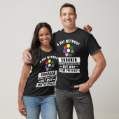 Grappig Snooker Ontwerp T-shirt (Unisex)