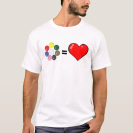Grappig snookerontwerp t-shirt