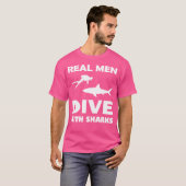 Grappig snorkelen voor de zomer t-shirt (Voorkant volledig)