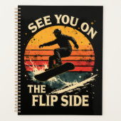 Grappig Snowboarden - Zie Je Aan De Andere Kant  Planner (Voorkant)