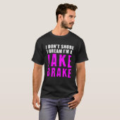 Grappig snurken Semi Truck Driver Jake Brake De Pi T-shirt (Voorkant volledig)