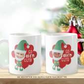 Grappig SO ELF'n SCHATTIGEE Elf Maskers voor Gezic Koffiemok