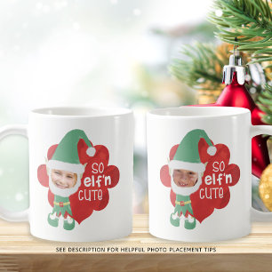 Grappig SO ELF'n SCHATTIGEE Elf Maskers voor Gezic Koffiemok
