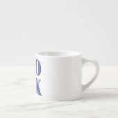 Grappig sociaal schattig cool design espresso kop (Rechts)