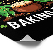 Grappig sodabrood bakteam Iers bakteam humor Poster (Hoek)