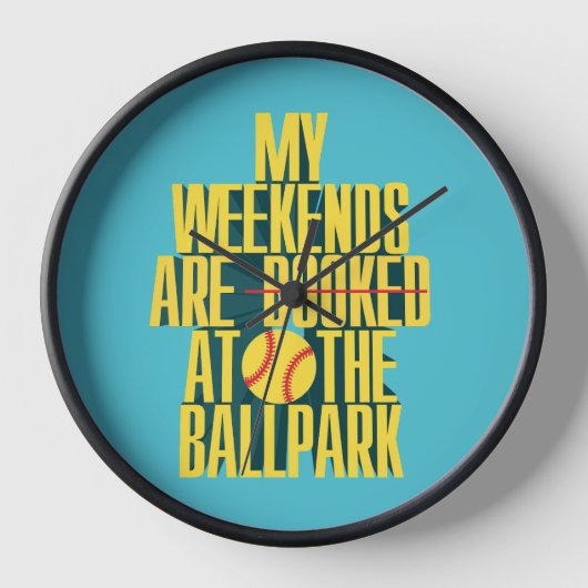 Grappig Softbal Weekend Bij De Ballpark Sporten (Voorkant)
