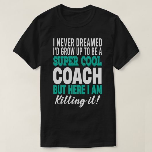 Grappig Softball Coach-waardering Dank je wel 2 T-shirt (Design voorkant)