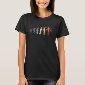 Grappig Softball Pitcher Baseball Evolution T-shirt (Voorkant)