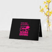 Grappig Sommige Meisjes gaan zwemmen Echt Meisjes  Kaart (Gele Bloem)