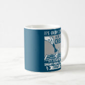 Grappig, soort slimme mensen spelen schaak koffiemok (Voorkant rechts)