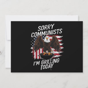 Grappig Sorry Communisten Ik Gril Vandaag  Kaart