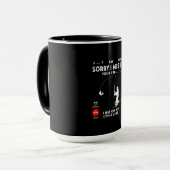 Grappig sorry dat ik je oproep gemist heb mok (Voorkant links)