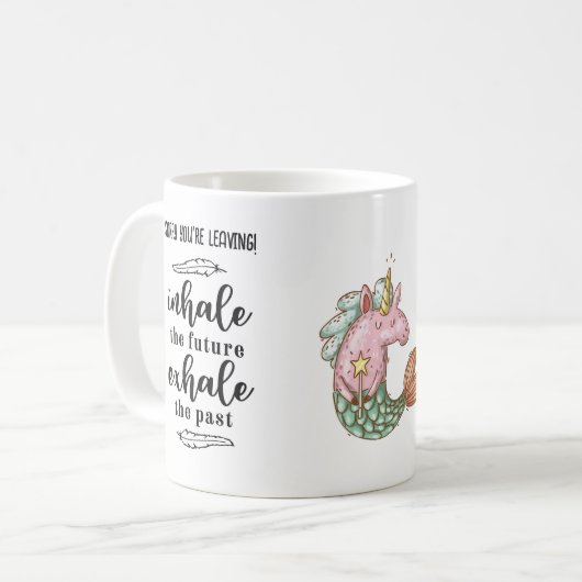 GRAPPIG Sorry dat je collega-baas verlaat Koffiemok (Voorkant links)