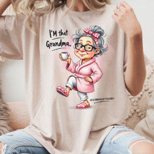Grappig Sorry Not Sorry Oma Tri-Blend Shirt