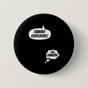 Grappig Spaans Aankondiging Zwangerschap Baby Nieu Ronde Button 5,7 Cm