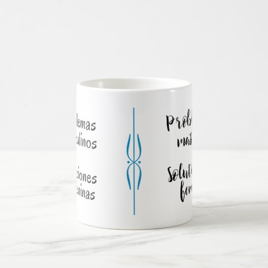 Grappig Spaans Engels citaat Koffiemok (Center)