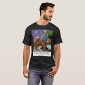 Grappig spectickles haalloween Turkey Trock of Tre T-shirt (Voorkant volledig)