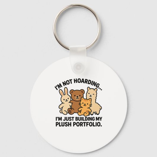 Grappig Speelgoed Knuffel Knuffelbeest Opgezette D Sleutelhanger (Voorkant)
