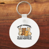 Grappig Speelgoed Knuffel Knuffelbeest Opgezette D Sleutelhanger (Voorkant)