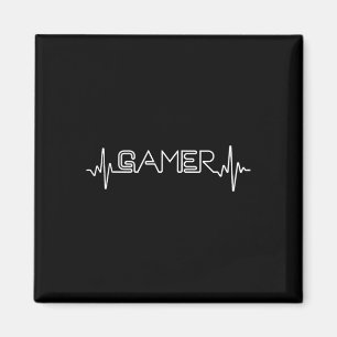 Grappig speelkunst voor mannen Kinder gamers Video Magneet