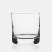 Grappig speelse Giraffe juicht aangepaste tekst Whisky Glas (Links)