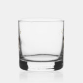 Grappig speelse Giraffe juicht aangepaste tekst Whisky Glas (Rechts)