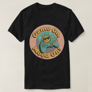 Grappig  spel op Mood op Retro Design T-shirt