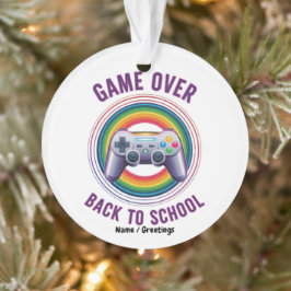 Grappig Spel Over Controller Docent Kinder Level U Ornament