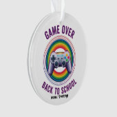 Grappig Spel Over Controller Docent Kinder Level U Ornament (voorkant)