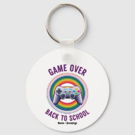 Grappig Spel Over Controller Docent Kinder Level U Sleutelhanger