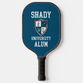 Grappig spel Shady University Alum afstudeerder al Pickleball Paddle (Voorkant)